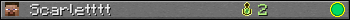 Scarletttt userbar 350x20