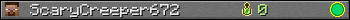 ScaryCreeper672 userbar 350x20