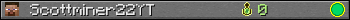 Scottminer22YT userbar 350x20