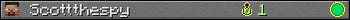 Scottthespy userbar 350x20