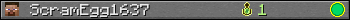 ScramEgg1637 userbar 350x20