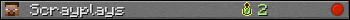 Scrayplays userbar 350x20