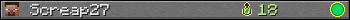 Screap27 userbar 350x20