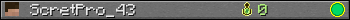 Benutzerleisten 350x20 für ScretPro_43
