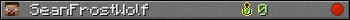 SeanFrostWolf userbar 350x20