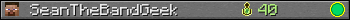 SeanTheBandGeek userbar 350x20