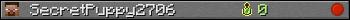 SecretPuppy2706 userbar 350x20