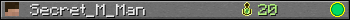 Secret_M_Man userbar 350x20