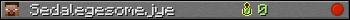 Sedalegesomejye userbar 350x20