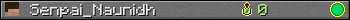 Senpai_Naunidh userbar 350x20