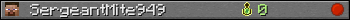 SergeantMite949 userbar 350x20