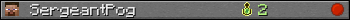 SergeantPog userbar 350x20