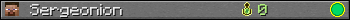 Sergeonion userbar 350x20