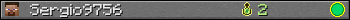 Sergio9756 userbar 350x20