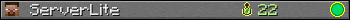 ServerLite userbar 350x20