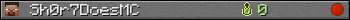 Sh0r7DoesMC userbar 350x20