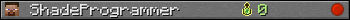 ShadeProgrammer userbar 350x20