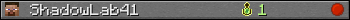 ShadowLab41 userbar 350x20