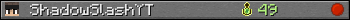 ShadowSlashYT userbar 350x20