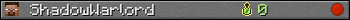 ShadowWarlord userbar 350x20