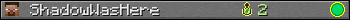 ShadowWasHere userbar 350x20