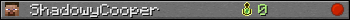 ShadowyCooper userbar 350x20