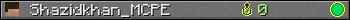 Юзербар 350x20 для Shazidkhan_MCPE