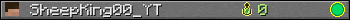 SheepKing00_YT userbar 350x20