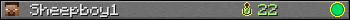 Benutzerleisten 350x20 für Sheepboy1
