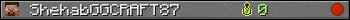 ShehabGGCRAFT87 userbar 350x20