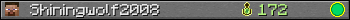 Shiningwolf2008 userbar 350x20