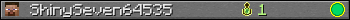 ShinySeven64535 userbar 350x20