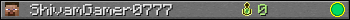 ShivamGamer0777 userbar 350x20