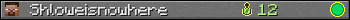 Shloweisnowhere userbar 350x20