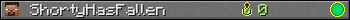ShortyHasFallen userbar 350x20