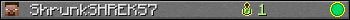 ShrunkSHREK57 userbar 350x20