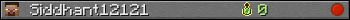 Siddhant12121 userbar 350x20