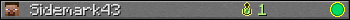 Sidemark43 userbar 350x20