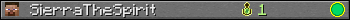 SierraTheSpirit userbar 350x20