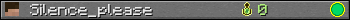 Silence_please userbar 350x20