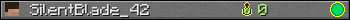 SilentBlade_42 userbar 350x20