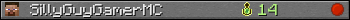 SillyGuyGamerMC userbar 350x20