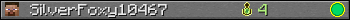 SilverFoxy10467 userbar 350x20