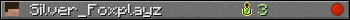 Silver_Foxplayz userbar 350x20