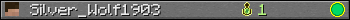 Silver_Wolf1903 userbar 350x20