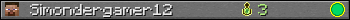 Simondergamer12 userbar 350x20