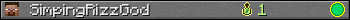 SimpingRizzGod userbar 350x20