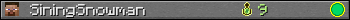 SiningSnowman userbar 350x20