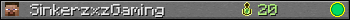 SinkerzxzGaming userbar 350x20