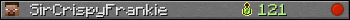 SirCrispyFrankie userbar 350x20